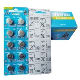 Vỉ 10 Pin máy trợ thính: Pin AG13/LR44H/357A