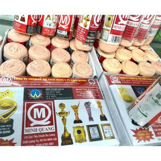 [ 2 cuộn] Băng thun y tế Quang Minh (1 móc, 2 móc, 3 móc, 4 móc - màu da)