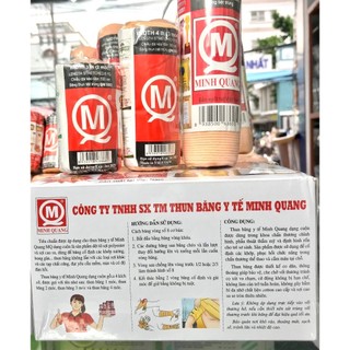 [ 2 cuộn] Băng thun y tế Quang Minh (1 móc, 2 móc, 3 móc, 4 móc - màu da)