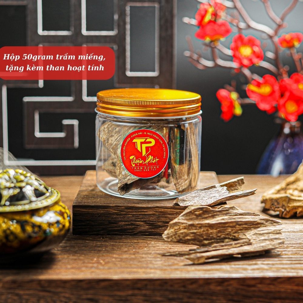 Giác Trầm Hương Xông Nhà, Trầm Hương Miếng Tự Nhiên Cao Cấp Thiện Phát