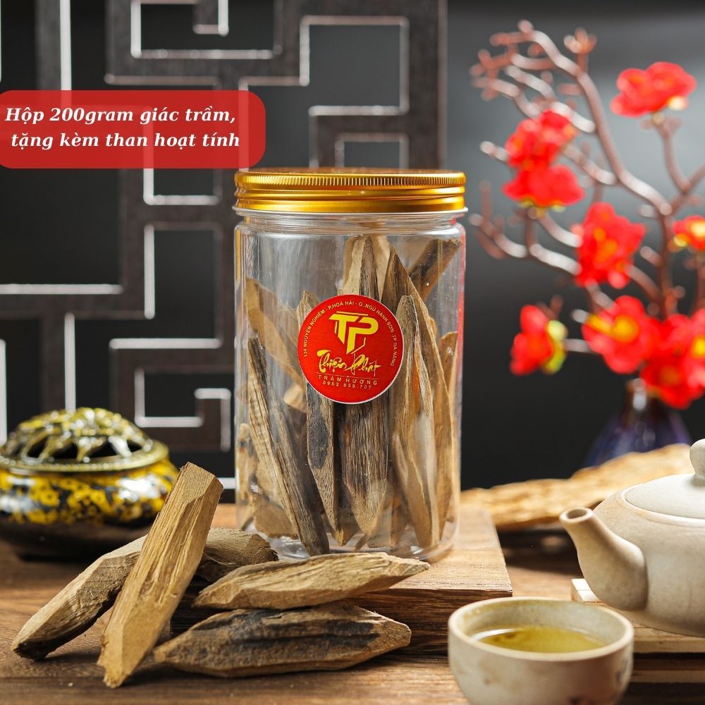 Giác Trầm Hương Xông Nhà, Trầm Hương Miếng Tự Nhiên Cao Cấp Thiện Phát