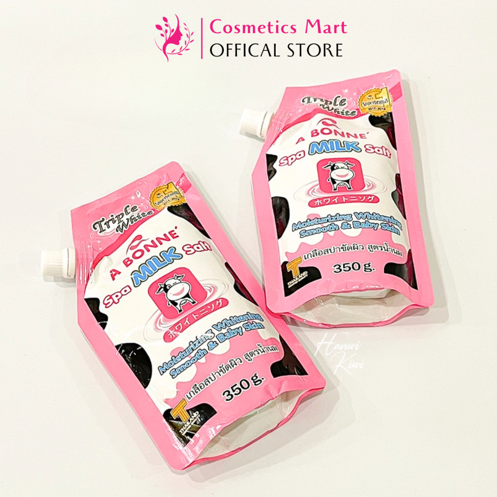 Muối Tắm Sữa Bò Tẩy Tế Bào Chết A Bonne Spa Milk Salt Thái Lan 350gr