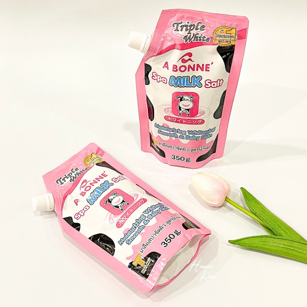 Muối Tắm Sữa Bò Tẩy Tế Bào Chết A Bonne Spa Milk Salt Thái Lan 350gr