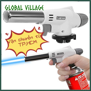 Đầu khò gas cầm tay sử dụng bình mini - Dụng Cụ Khò Gas Đánh Lửa Tự Động Dùng Với Lon Gas Mini.
