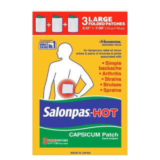 Salonpas HOT (3 miếng dán/gói)