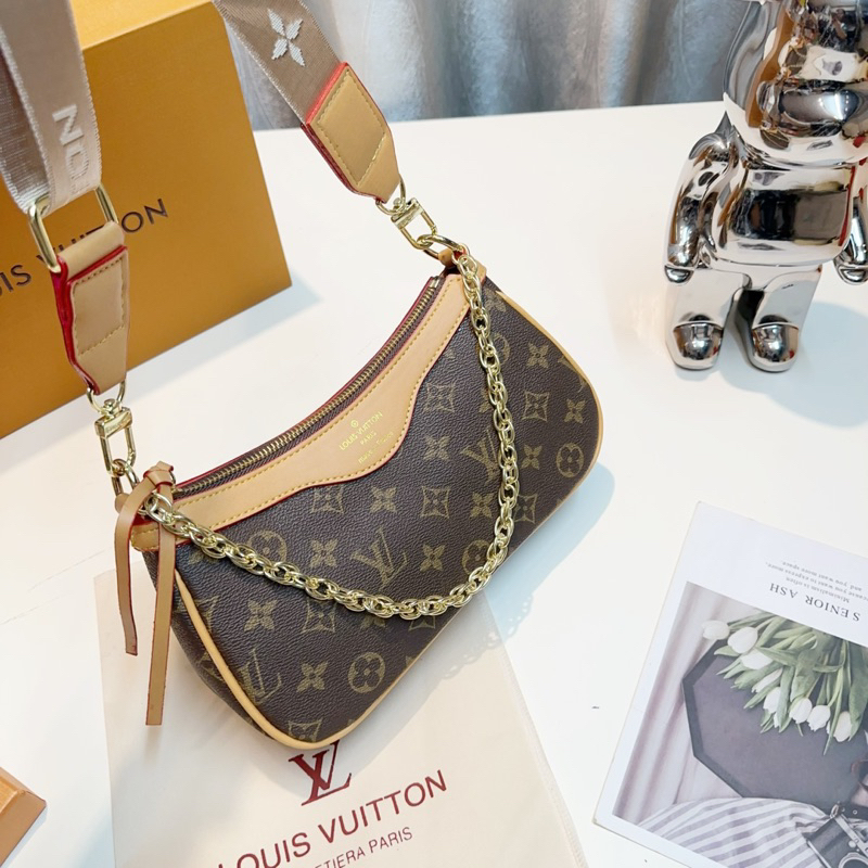 Túi lv kẹp nách kèm dây bản to