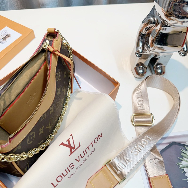 Túi lv kẹp nách kèm dây bản to