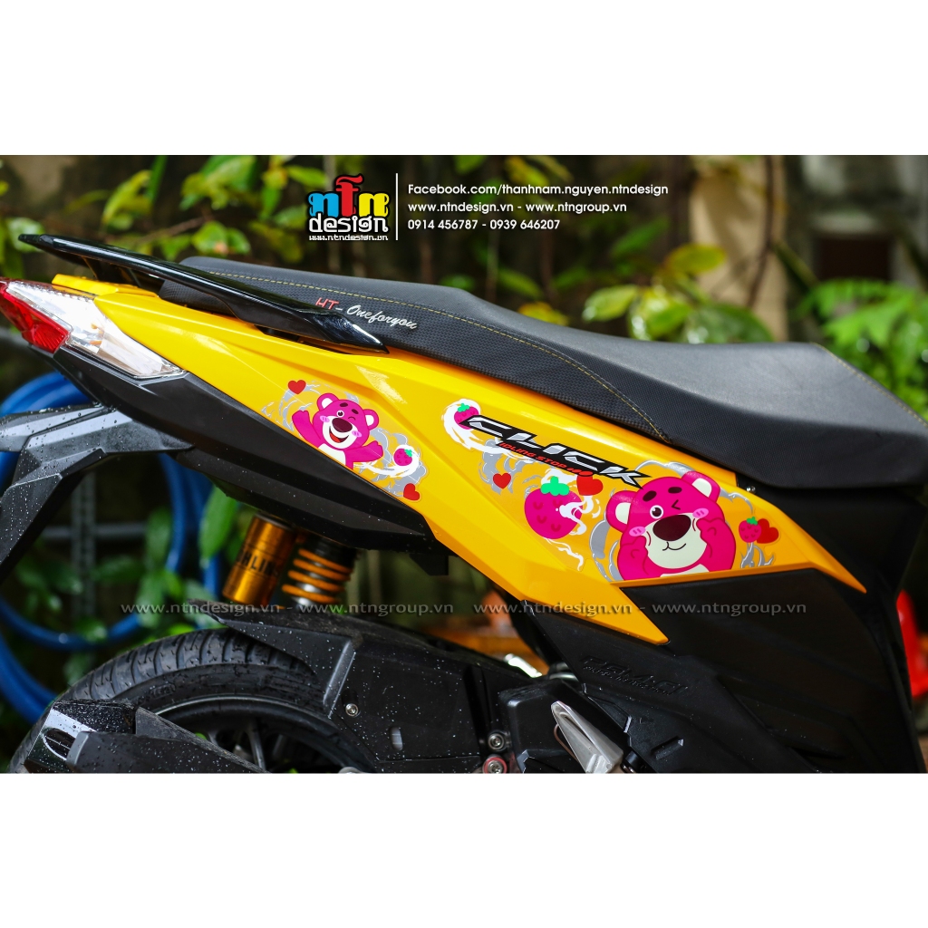 Tem Click - mẫu Gấu Losto