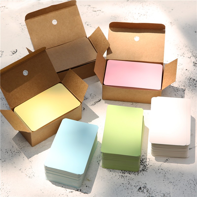 Hộp 100 thẻ flashcard giấy cứng
