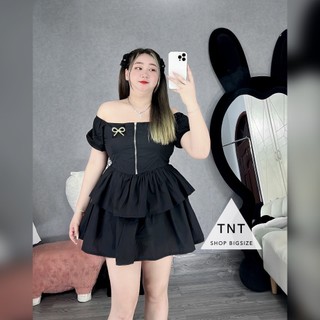 SET ÁO PEPLUM KÈM CHÂN VÁY [TNT SHOP BIGSIZE 60KG 90KG]
