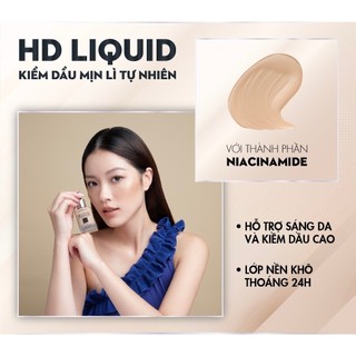 Kem nền Catrice HD Liquid Coverage Foundation 30ml (Nhập khẩu chính hãng)