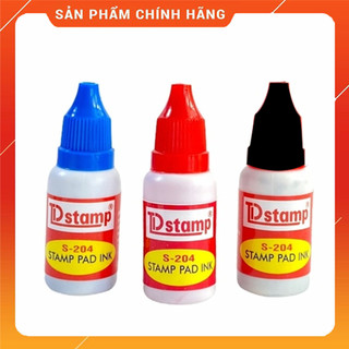 Mực dấu tdstamp mực nước dùng cho các loại dấu thông dụng trên giấy tdstamp s204