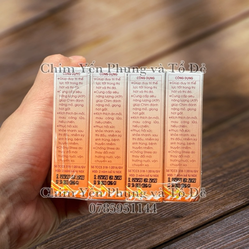 1 chai CĂNG LỬA 214  CHUYÊN DÙNG  CHO CHIM HÓT, CHIM ĐÁ.