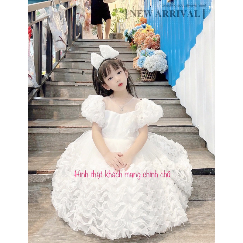 𝐋𝐈𝐋𝐘'𝐒 𝐃𝐑𝐄𝐒𝐒-👗Đầm công chúa bé gái - Váy công chúa bé gái thiết kế cao cấp 1-10 tuổĐa