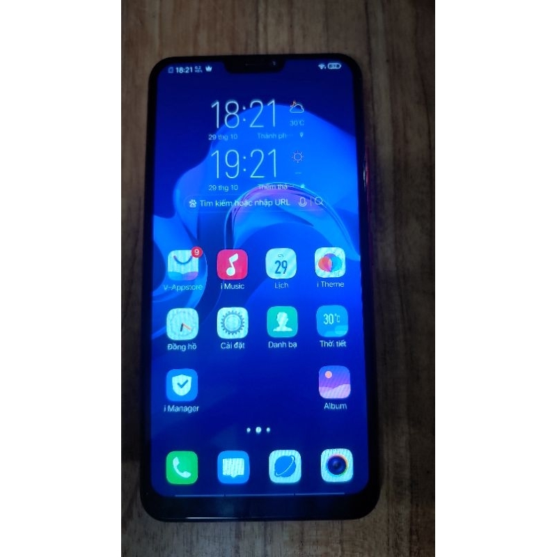 Điện thoại vivo x21i. ram6 rom 64gb đã qua sử dụng đẹp như mới