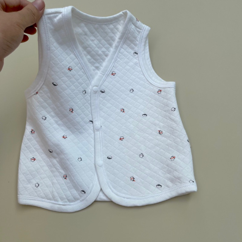 Áo gilê trần bông chất liệu cotton xuất Hàn ,mềm mại cho béo