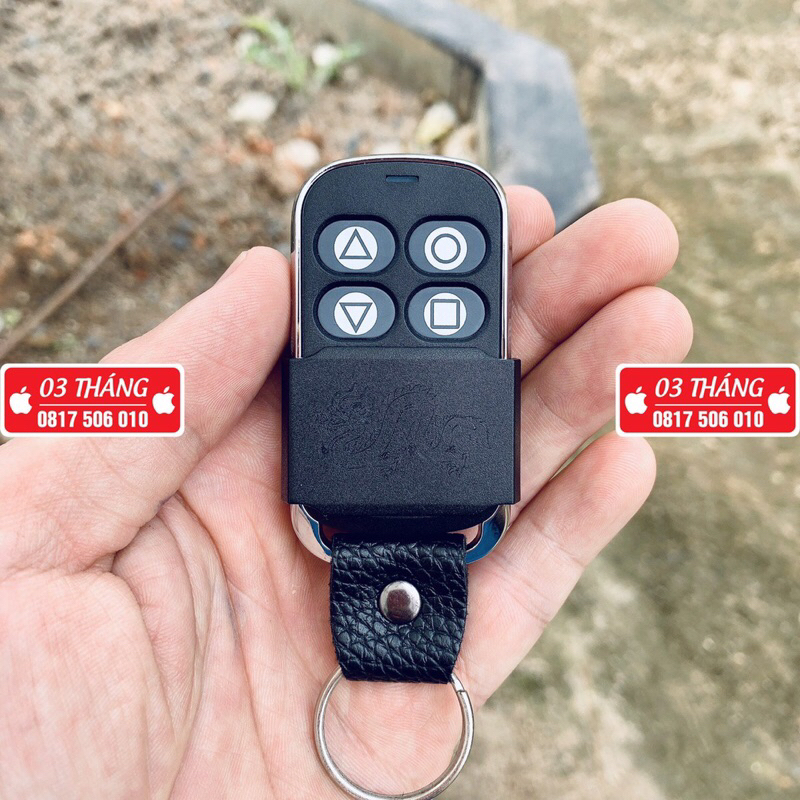 315/336/365/433 Remote Cửa Cuốn học lệnh Mã Nhảy 433mhz/315mhz/336mhz/365mhz đã kèm pin mẫu mới A3