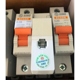 Aptomat 1 pha sino các loại 20a~63a