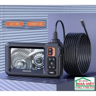 Camera nội soi công nghiệp cáp 30m LCD IPS 4.3inch INSKAM C30M 8mm FullHD IP67