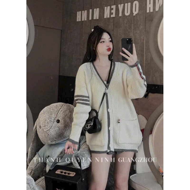 Áo Khoác Len Thorm Siêu Sang Xịn Mịn Hot Trend Đình Đám Hàng Cao Cấp Cực Sang From Freesize Unisex