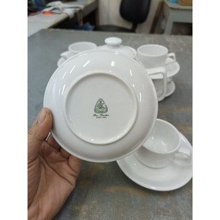 Bộ Ấm Trà 0.7L jasmine trắng