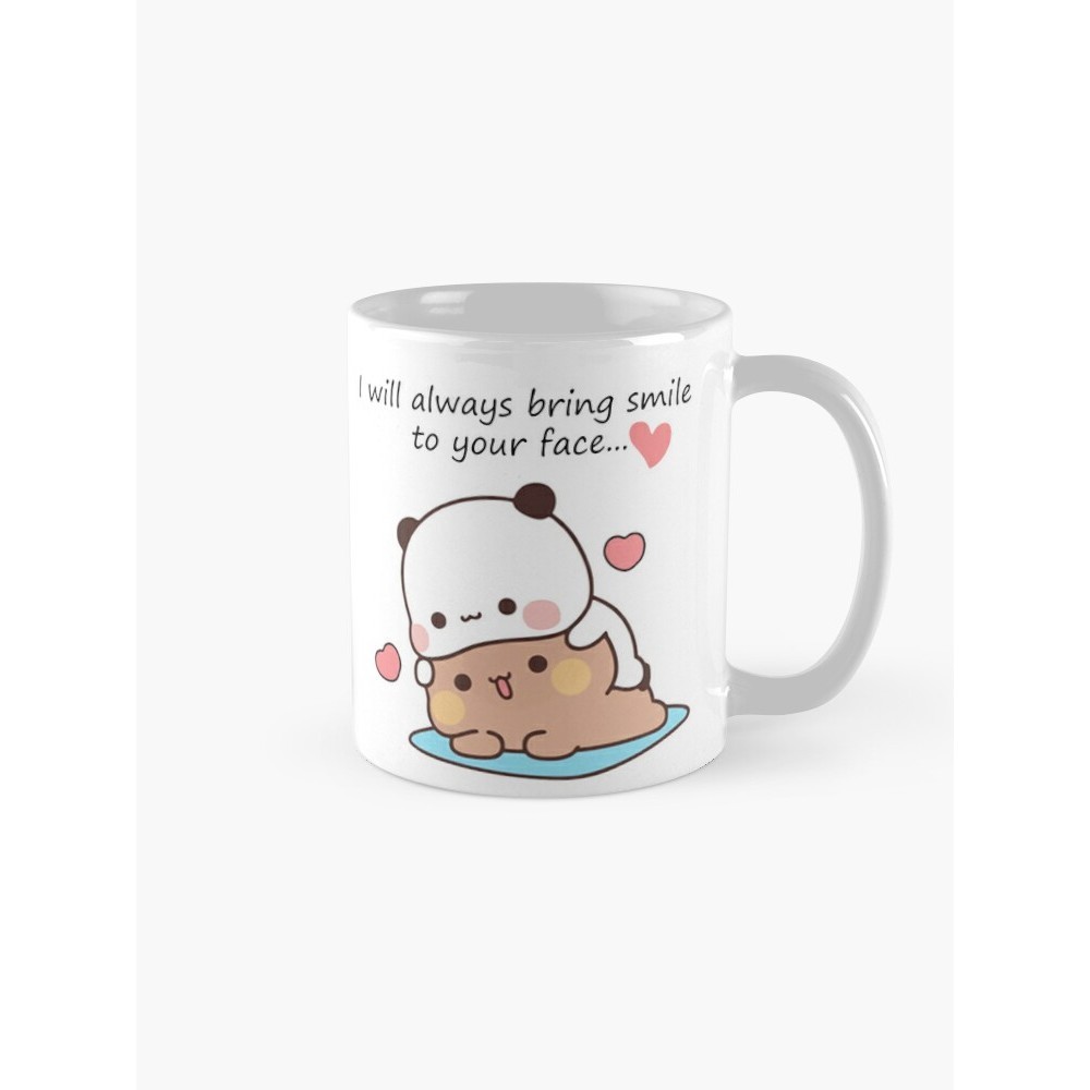 Cốc sứ tình yêu cặp đôi bubu và dudu dễ thương mẫu cập nhật