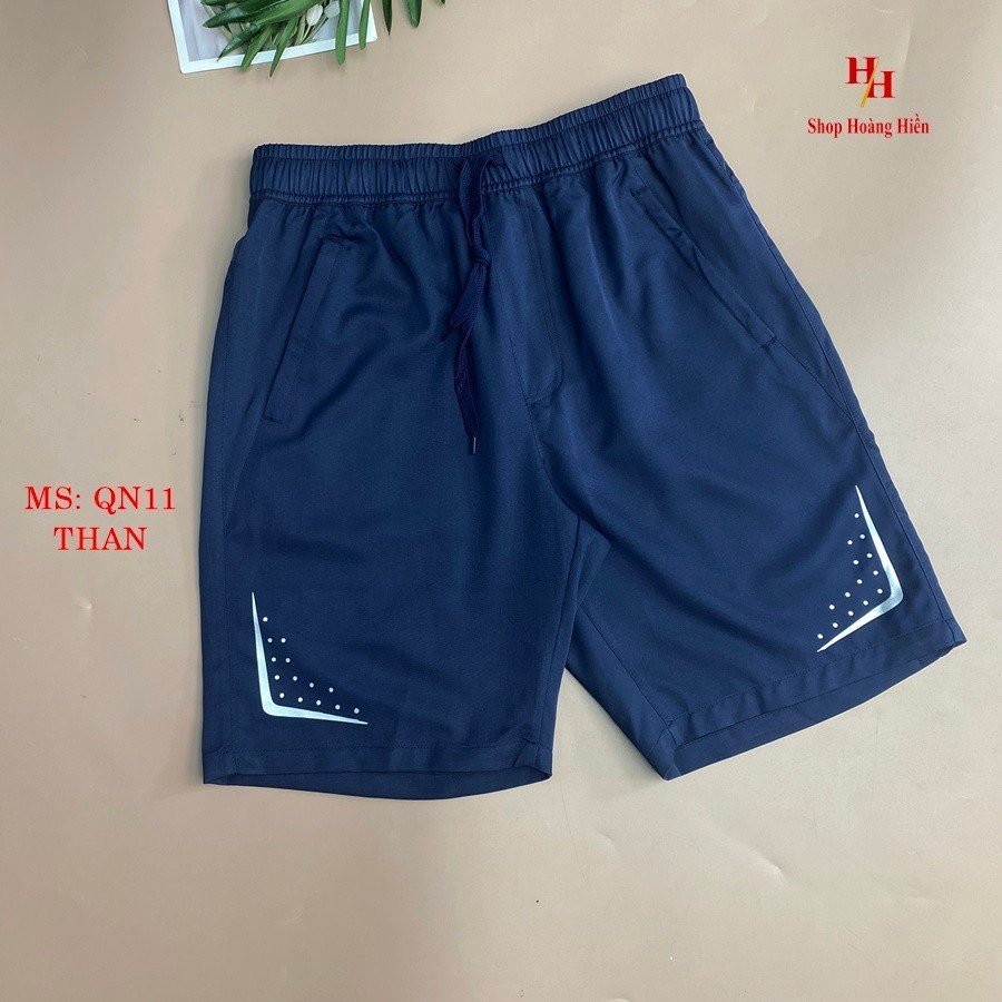 Quần đùi nam thể thao chất thun lạnh Anta co giãn 4 chiều, thoải mái Hoàng Hiền: QN11