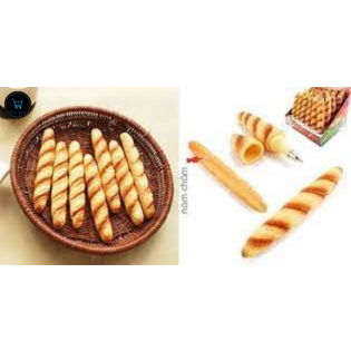 [ Chính Hãng ] Bút bi hình bánh mì baguette, bánh mì sừng bò croissant