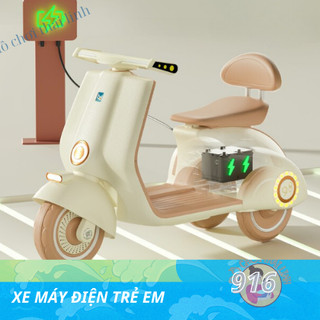 Xe máy điện Vespa 916 mẫu mới sử dụng chân ga.
