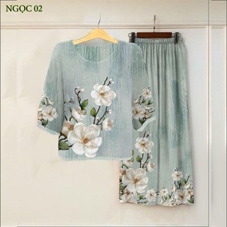 Đồ bộ cho mẹ trung niên cao cấp
