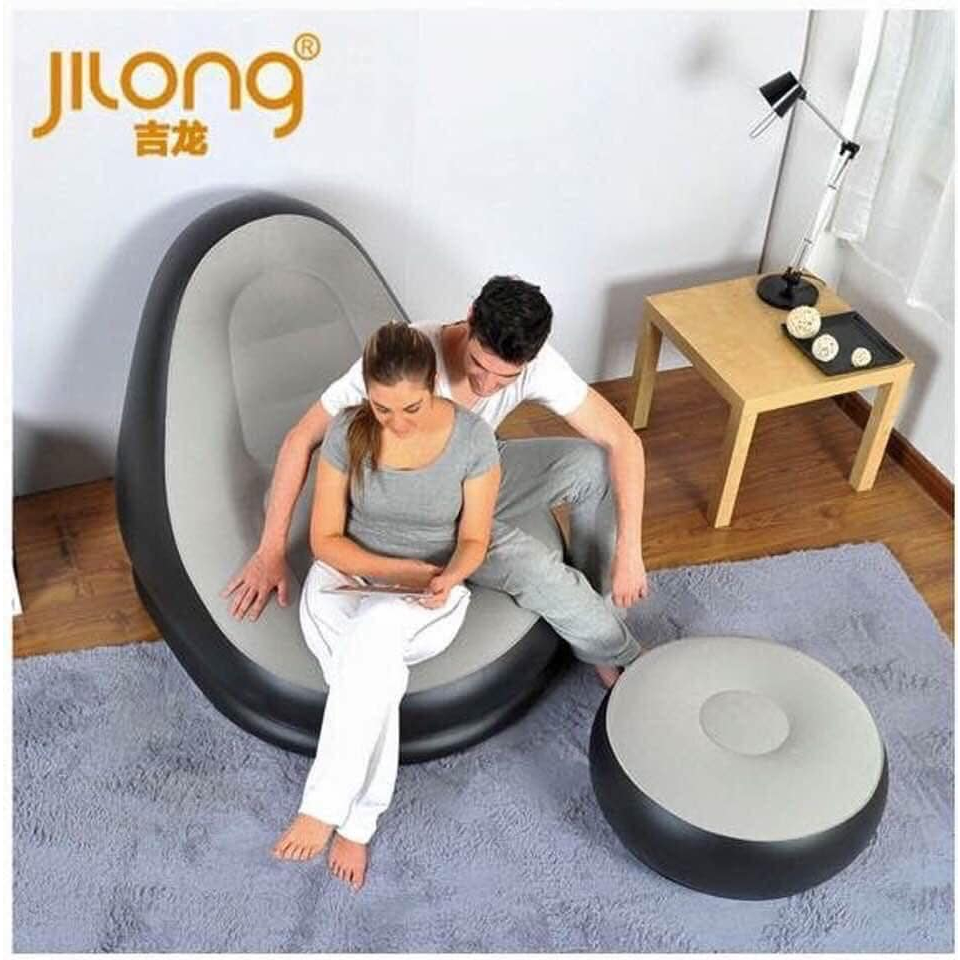 Ghế Nệm Hơi Tựa Lưng Cao Cấp,Ghế Sofa Hơi Êm Ái, Ghế Hơi Mang Đến Cho Bạn Nằm Thư Giãn Thỏa Mái nằm đọc sách ,xem ti vi