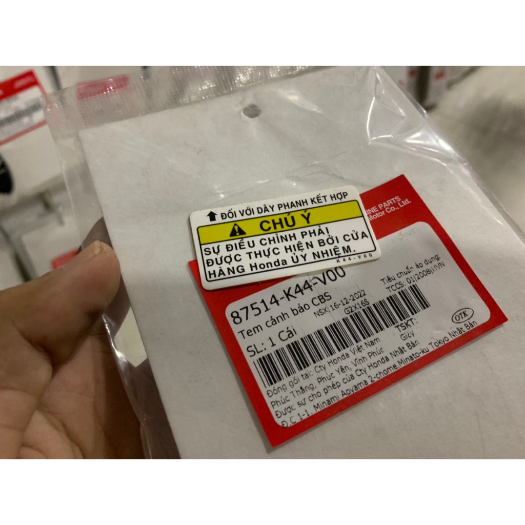 Tem chú Ý  AB 2020 zin