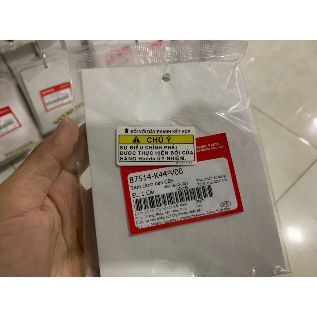 Tem chú Ý  AB 2020 zin