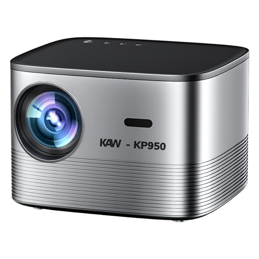 Máy chiếu mini KAW KP950 Full Hd Siêu nét , Kết nối điện thoại, laptop dễ dàng, dạy học, văn phòng, Bảo hành 1tháng