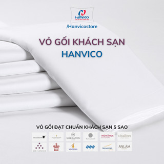 Vỏ gối khách sạn HANVICO cotton màu trắng cao cấp