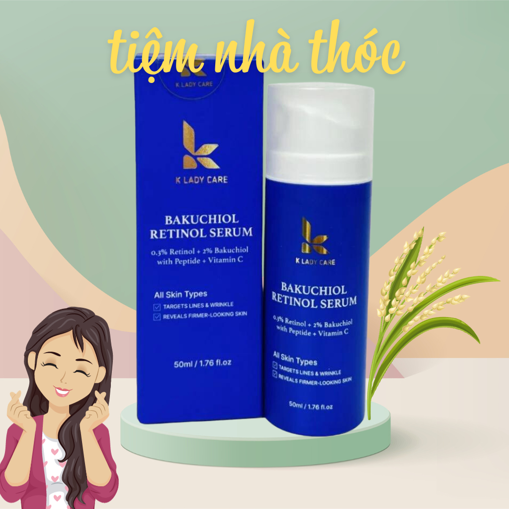 Combo Kem Dưỡng Và Serum Retinol K Lday Care 2 Sản Phẩm !