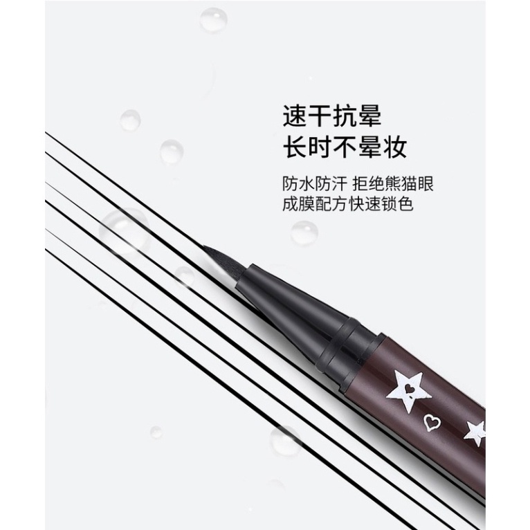 Bút Kẻ Mắt vỏ hình ngôi sao nâu không thấm nước, không trôi, không lem - LuxeBeauty