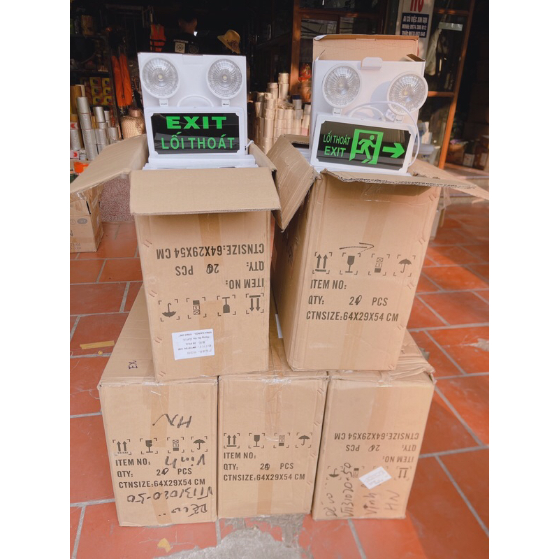 💡 Đèn sự cố mắt ếch , sáng khi mất điện , thoát hiểm phòng cháy chữa cháy AED , Phengli 💡