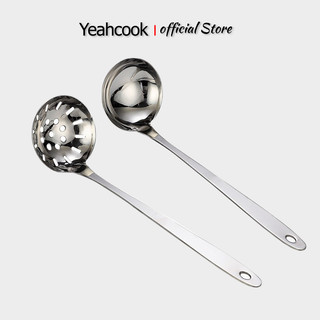YEAHCOOK Muỗng inox size lớn phù hợp dùng cho nhà bếp