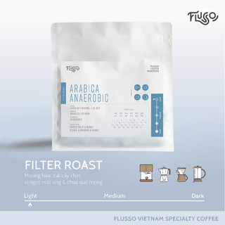 Cà Phê Arabica Anaerobic Flusso Coffee - Cà Phê Hạt Rang Xay Nguyên Chất Pha Cold Brew