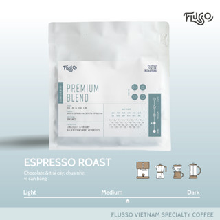 Cà Phê Nguyên Chất Flusso Espresso Premium Blend