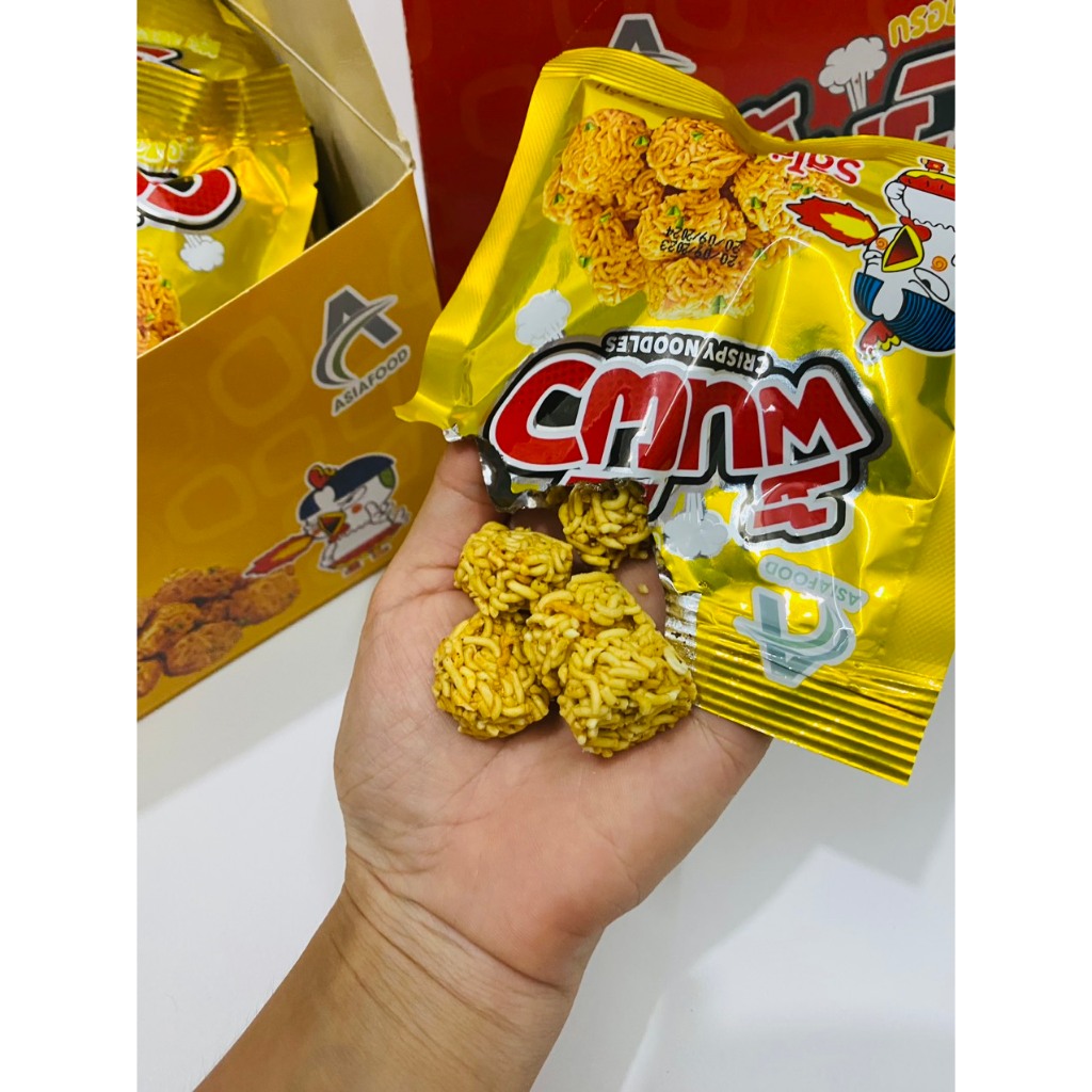 Snack mì viên ăn liền vị gà cay thổi lửa Thái Lan