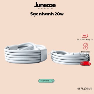 Cáp sạc nhanh 20w - Cáp sạc nhanh bọc dù 20w