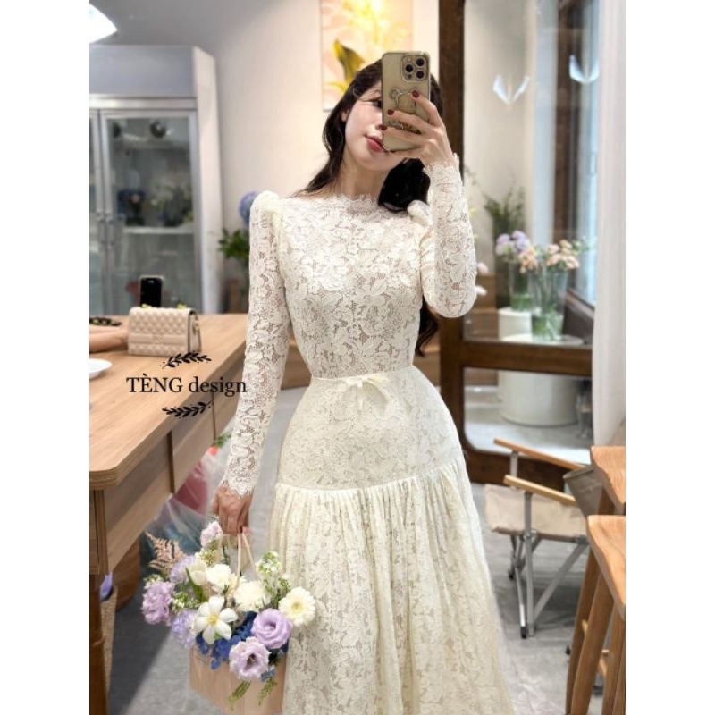 VÁY LIỀN siêu phẩm 💯HÀNG THIẾT KẾ TẾT 2024 💖