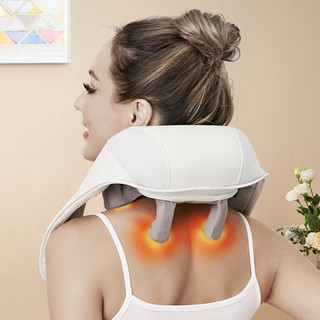 Máy Massage Cổ Vai Gáy Mô Phỏng Kỹ Thuật Massage giảm đau tập trung vào thư giãn khi kết hợp với 2 cấp độ chườm nóng
