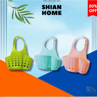 Giỏ nhựa dẻo - Giỏ đựng giẻ đồ treo bồn rửa bát