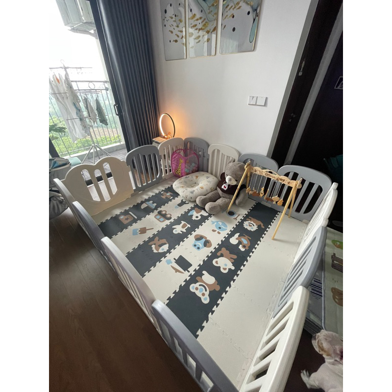 Thảm xốp ghép   32x32x1 cm