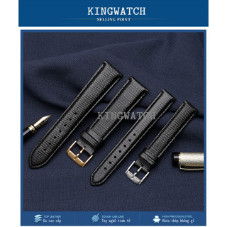 Dây Da kèm khoá thay thế dành cho đồng hồ movado nam nữ. size dây nam 21mm size dây nữ 15mm