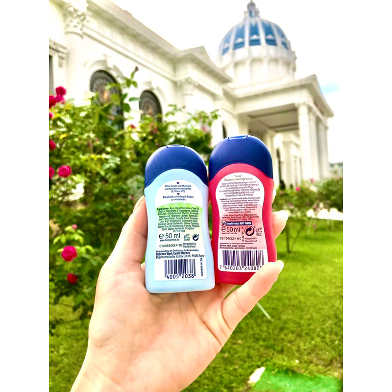 Sữa tắm gội 2 in 1 Bubchen cho bé hương mâm xôi size 50ml dùng thử