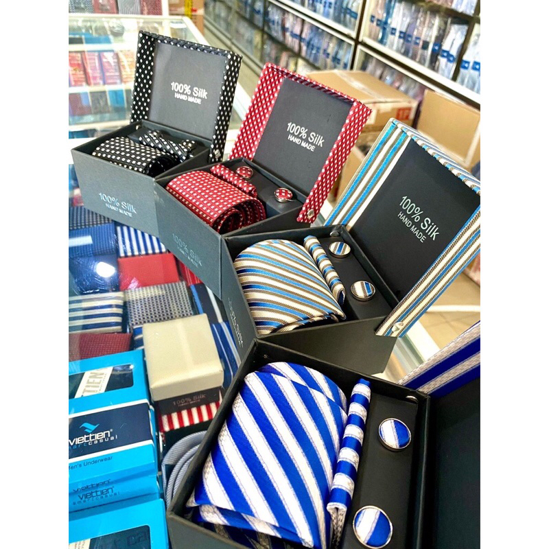 SET CÀ VẠT NAM SANG TRỌNG LỊCH LÃM